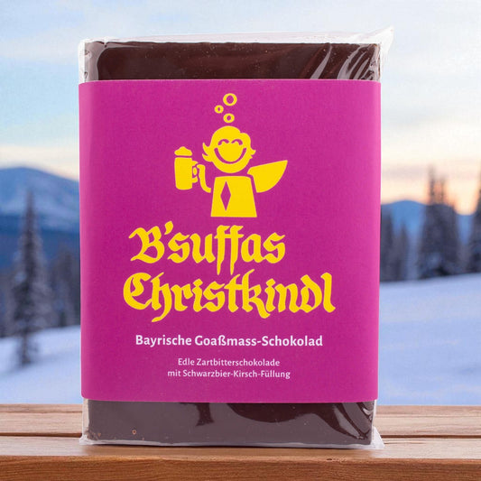 Schokolade "B'suffas Christkindl" - meinherzschlag.de