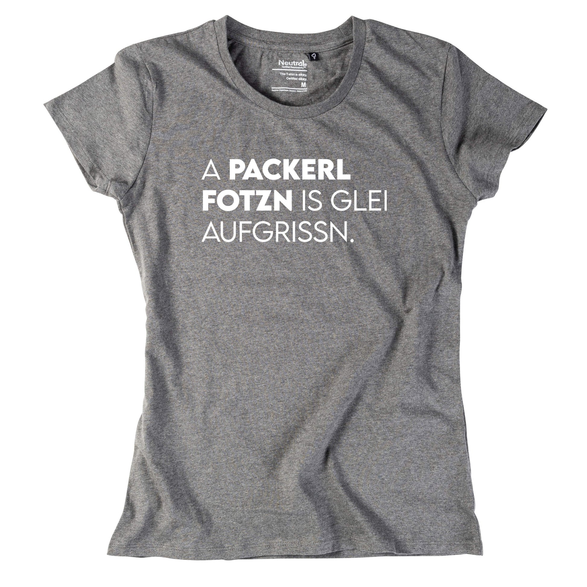 Damen - Shirt "A Packerl" - meinherzschlag.de