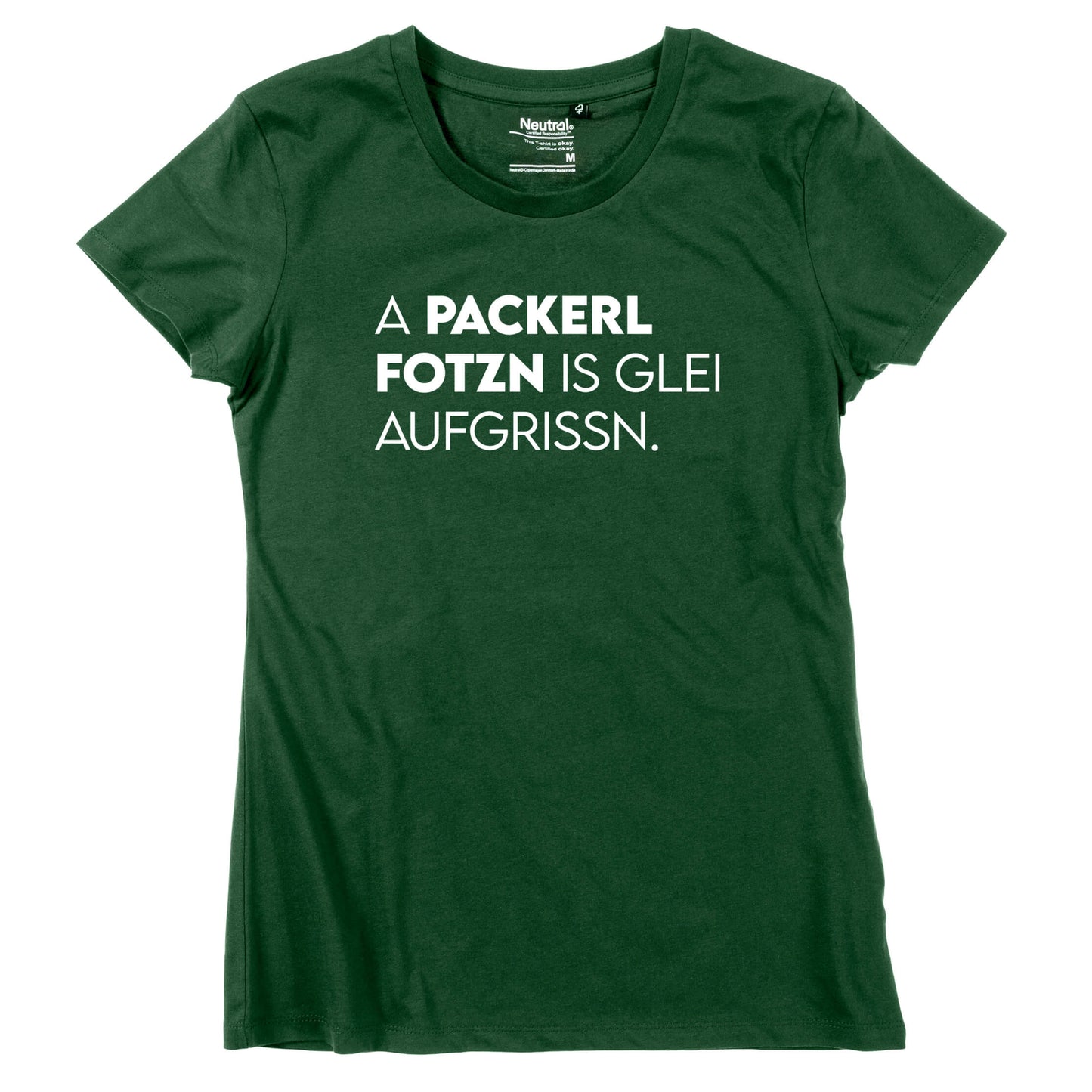 Damen - Shirt "A Packerl" - meinherzschlag.de