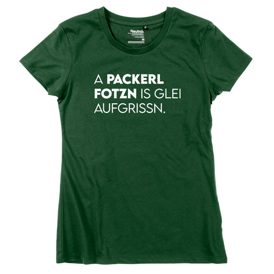Damen - Shirt "A Packerl" - meinherzschlag.de