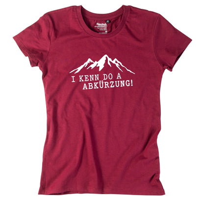 Damen - Shirt "Abkürzung" - meinherzschlag.de