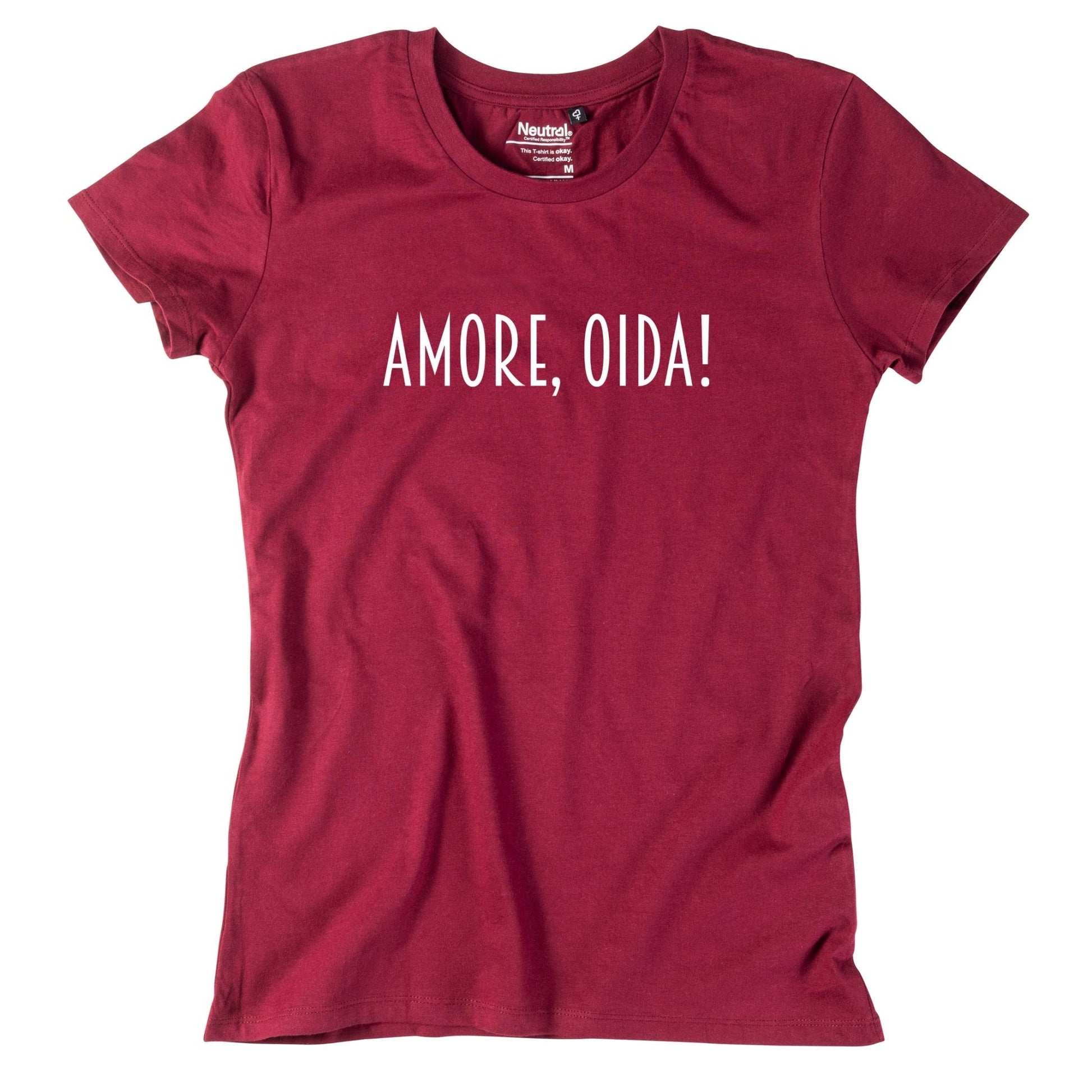 Damen - Shirt "Amore, Oida!" - meinherzschlag.de