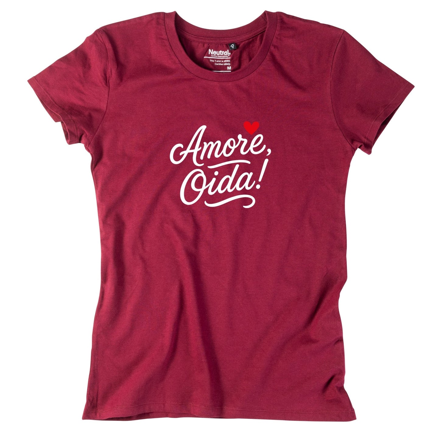 Damen - Shirt "Amore, Oida!" *Limited Edition* - meinherzschlag.de