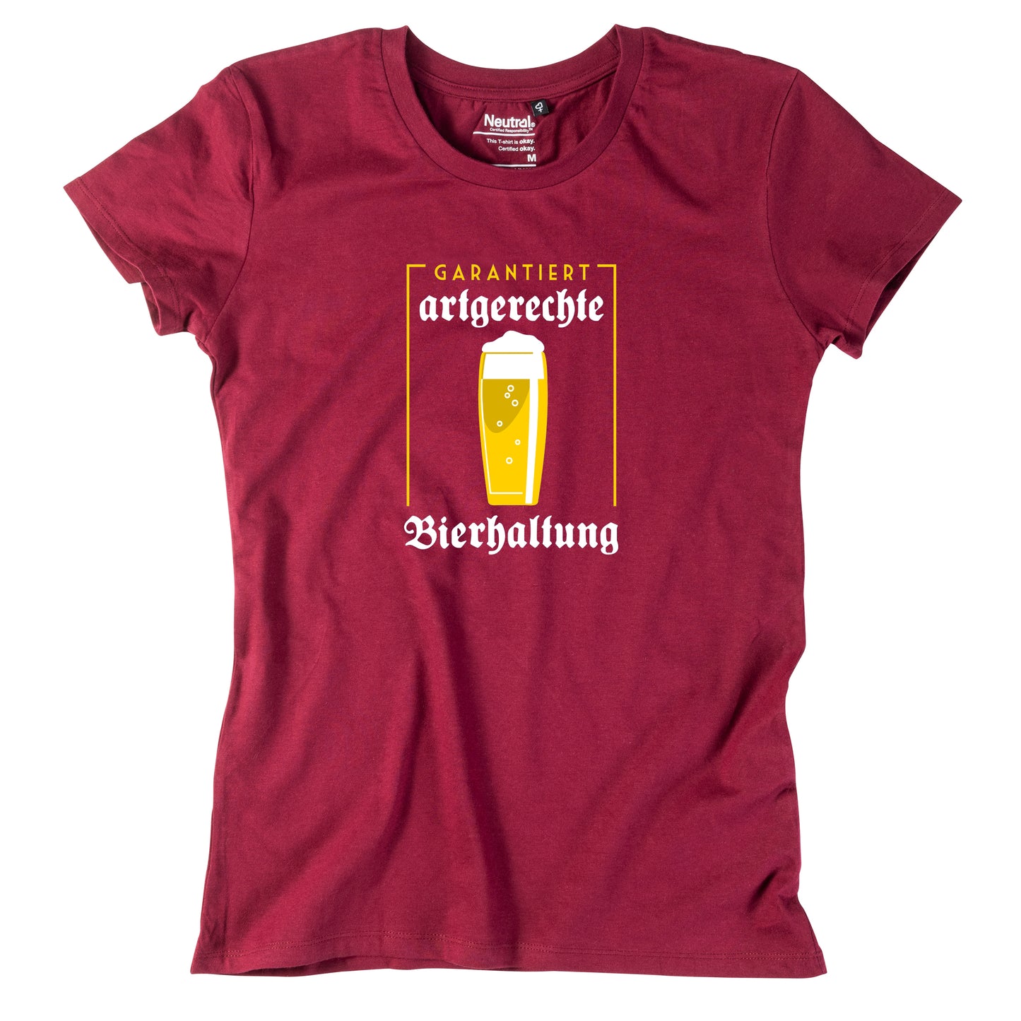 Damen-Shirt "Artgerechte Bierhaltung"