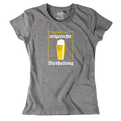 Damen-Shirt "Artgerechte Bierhaltung"