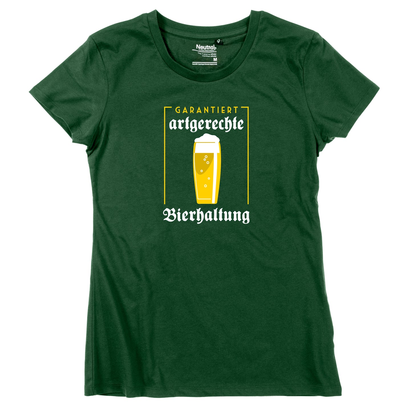 Damen-Shirt "Artgerechte Bierhaltung"