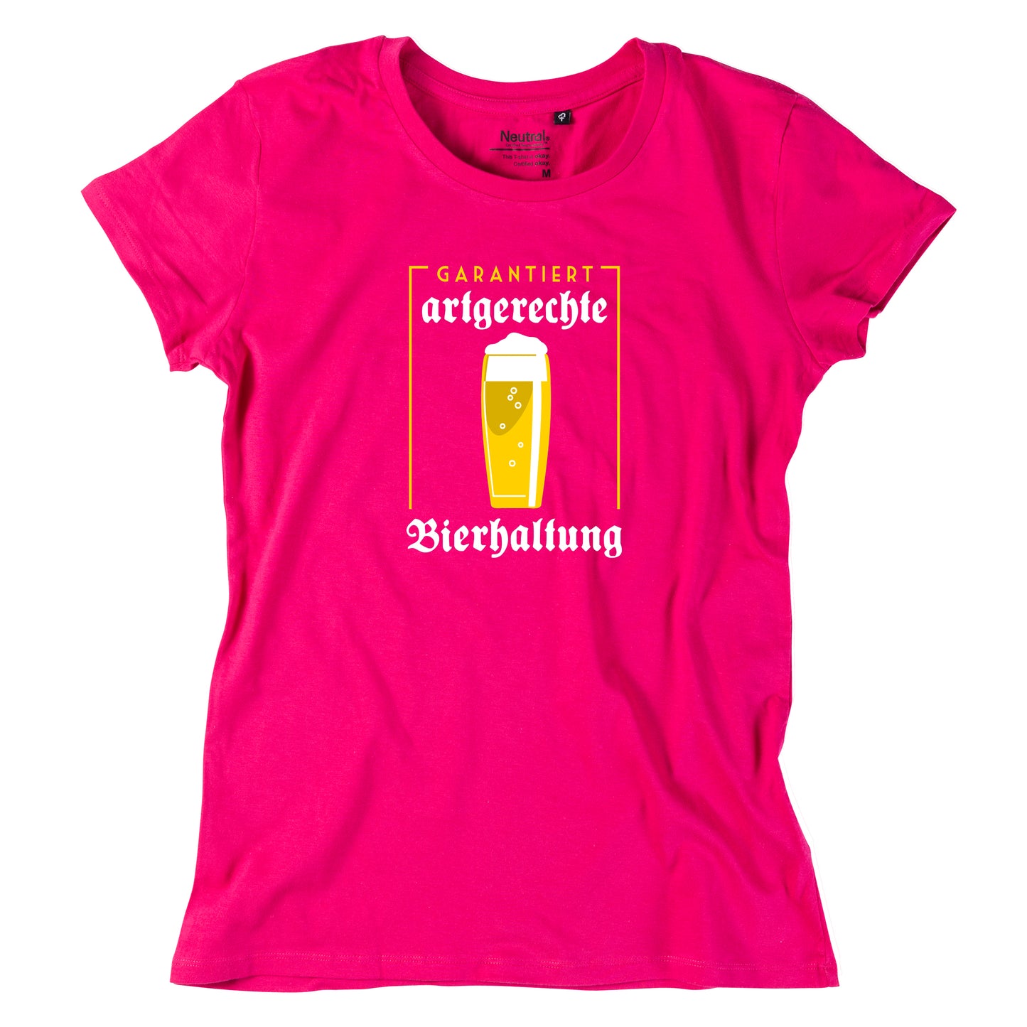 Damen-Shirt "Artgerechte Bierhaltung"