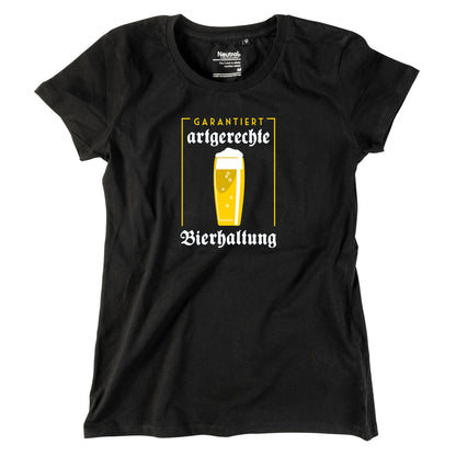 Damen-Shirt "Artgerechte Bierhaltung"