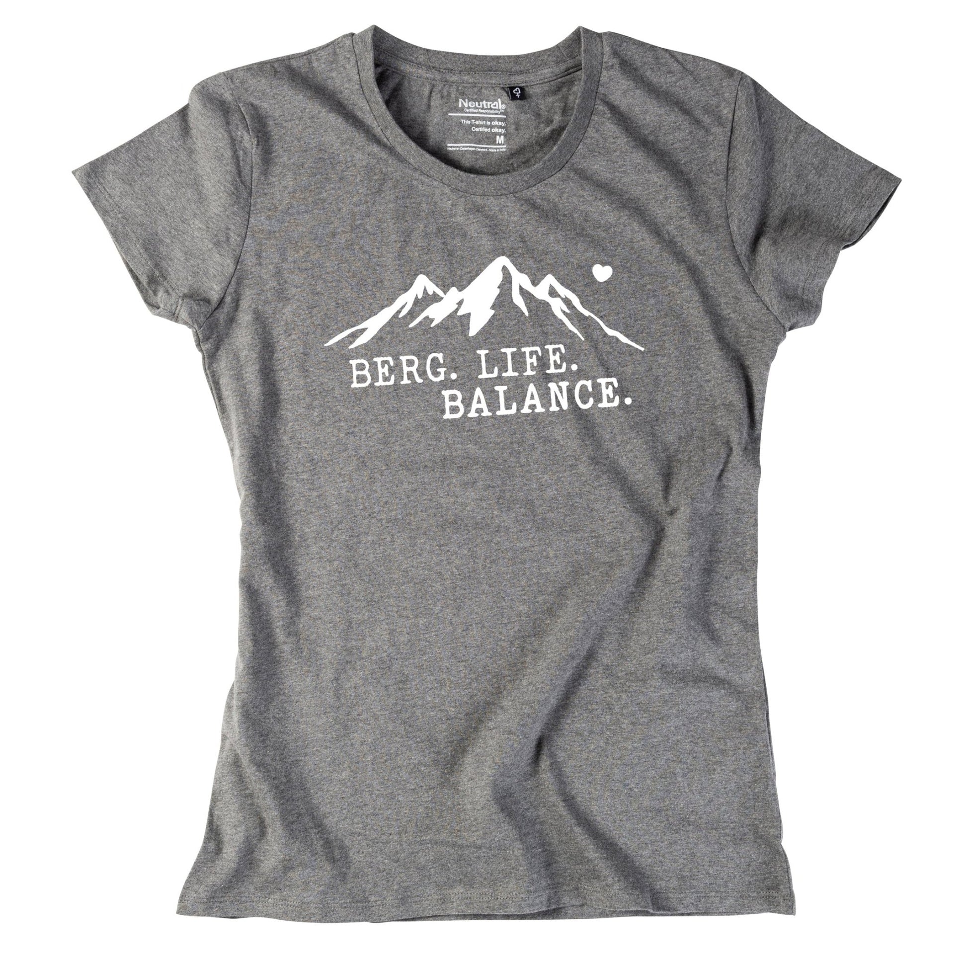 Damen - Shirt "Berg. Life. Balance." - meinherzschlag.de