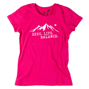 Damen - Shirt "Berg. Life. Balance." - meinherzschlag.de
