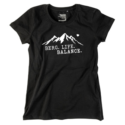 Damen - Shirt "Berg. Life. Balance." - meinherzschlag.de