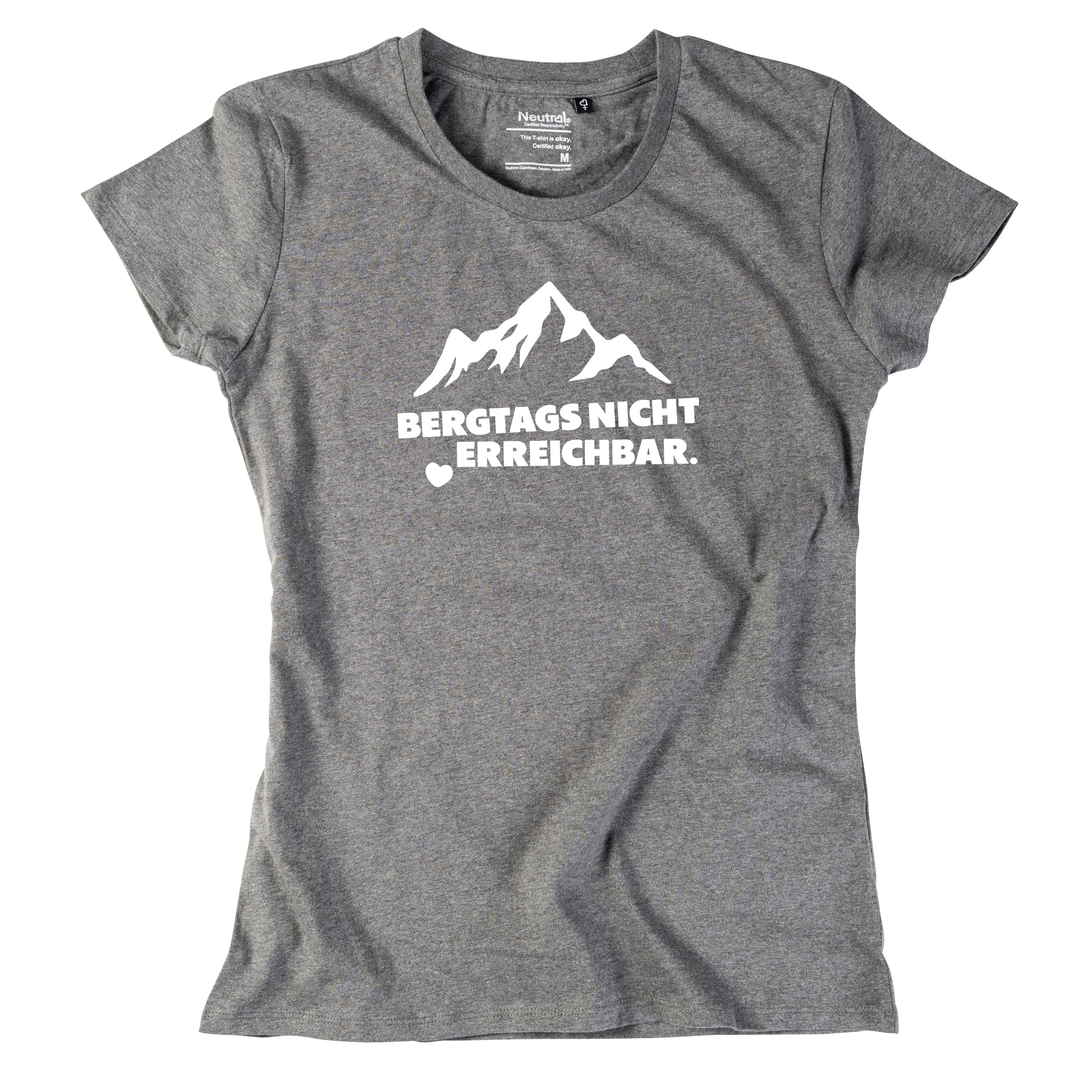 Damen-Shirt &quot;Bergtags nicht erreichbar&quot;