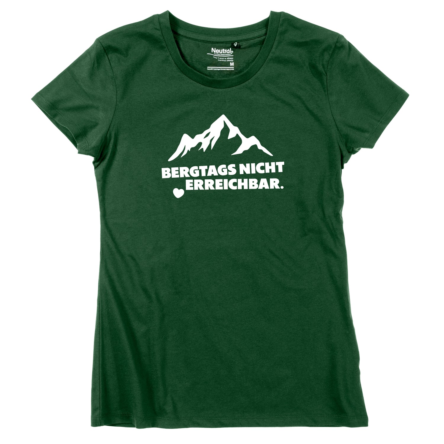 Damen-Shirt &quot;Bergtags nicht erreichbar&quot;