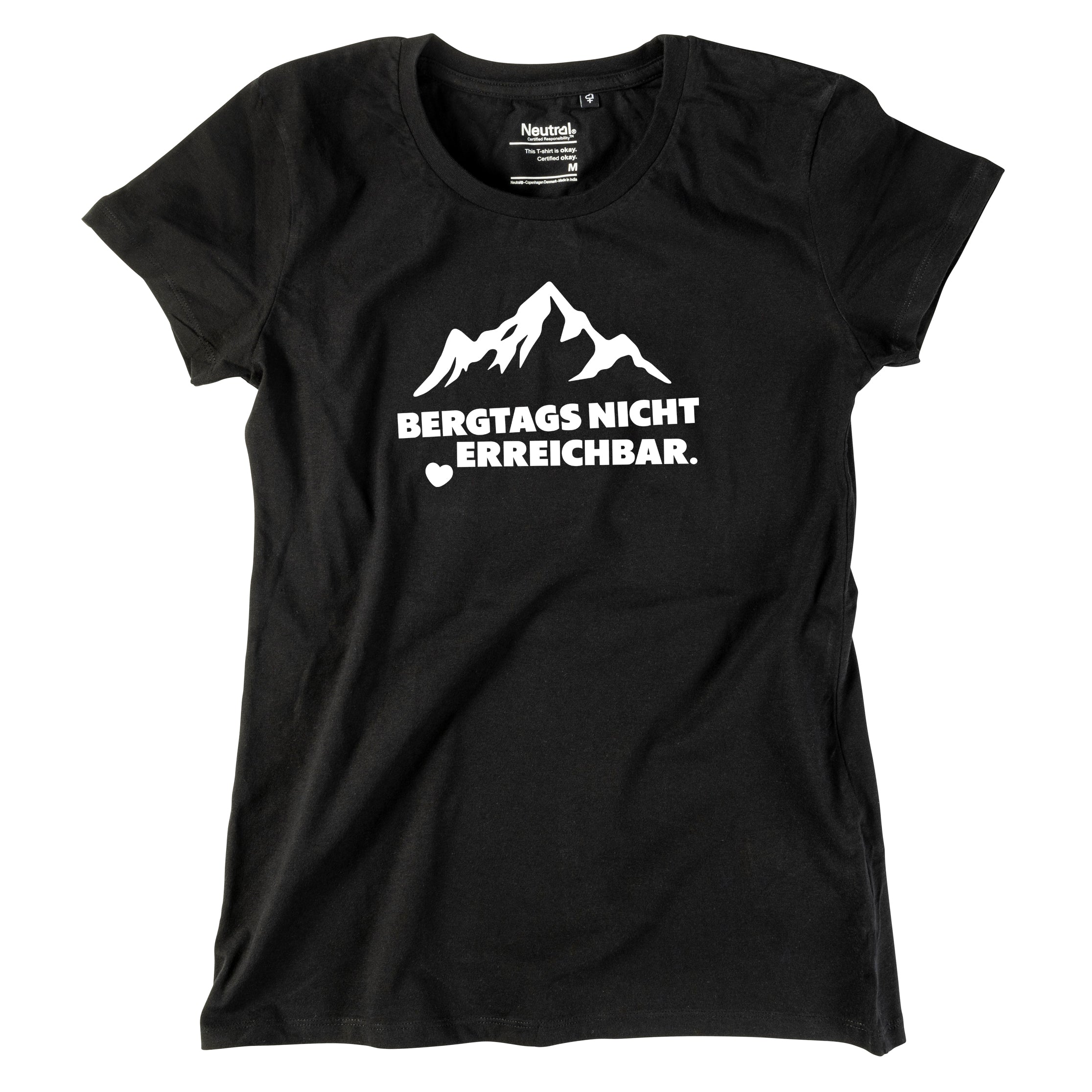 Damen-Shirt &quot;Bergtags nicht erreichbar&quot;