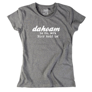Damen - Shirt "Bier koid" - meinherzschlag.de