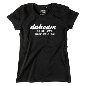 Damen - Shirt "Bier koid" - meinherzschlag.de