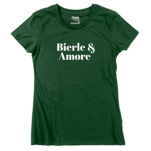 Damen-Shirt "Bierle & Amore" von meinherzschlag – Produktbild 3 von 8.