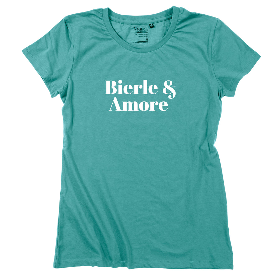 Damen-Shirt "Bierle & Amore" von meinherzschlag – Produktbild 5 von 8.