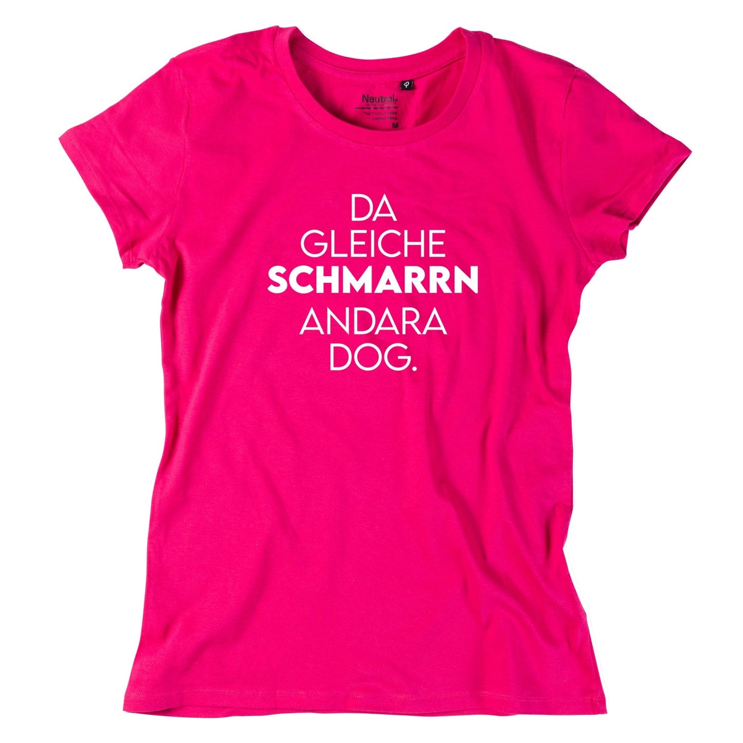 Damen - Shirt "Da gleiche Schmarrn" - meinherzschlag.de