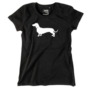 Damen - Shirt "Dackel" - meinherzschlag.de