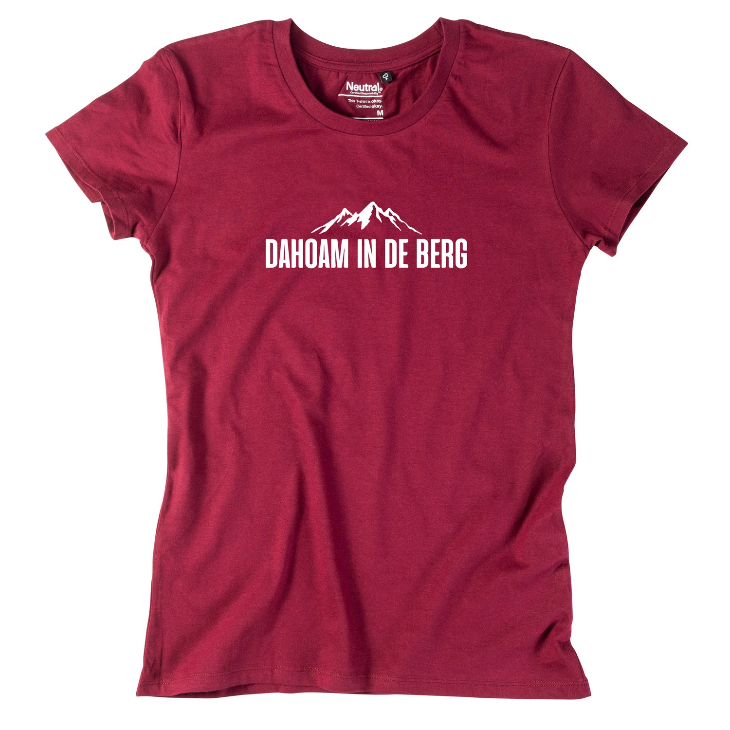 Damen-Shirt &quot;Dahoam in de Berg&quot;