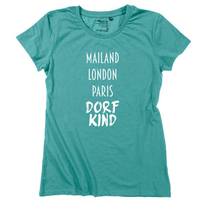Damen - Shirt "Dorfkind" - meinherzschlag.de