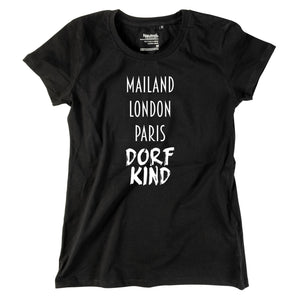 Damen - Shirt "Dorfkind" - meinherzschlag.de