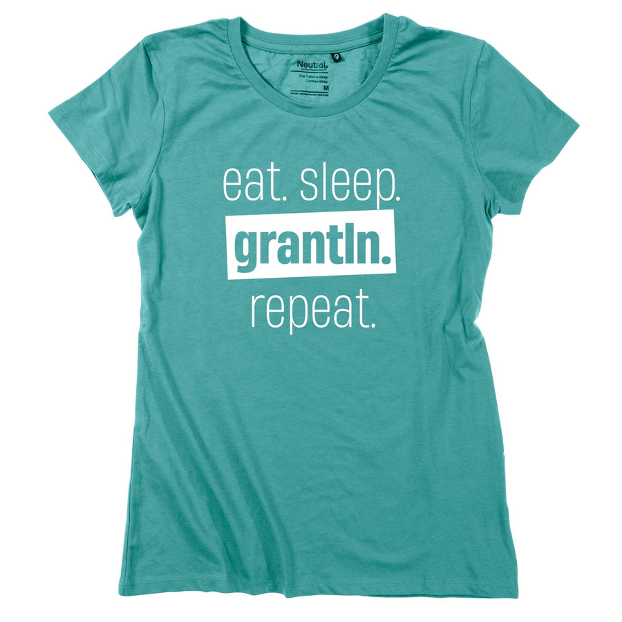 Damen - Shirt "Eat. Sleep. Grantln. Repeat." - meinherzschlag.de