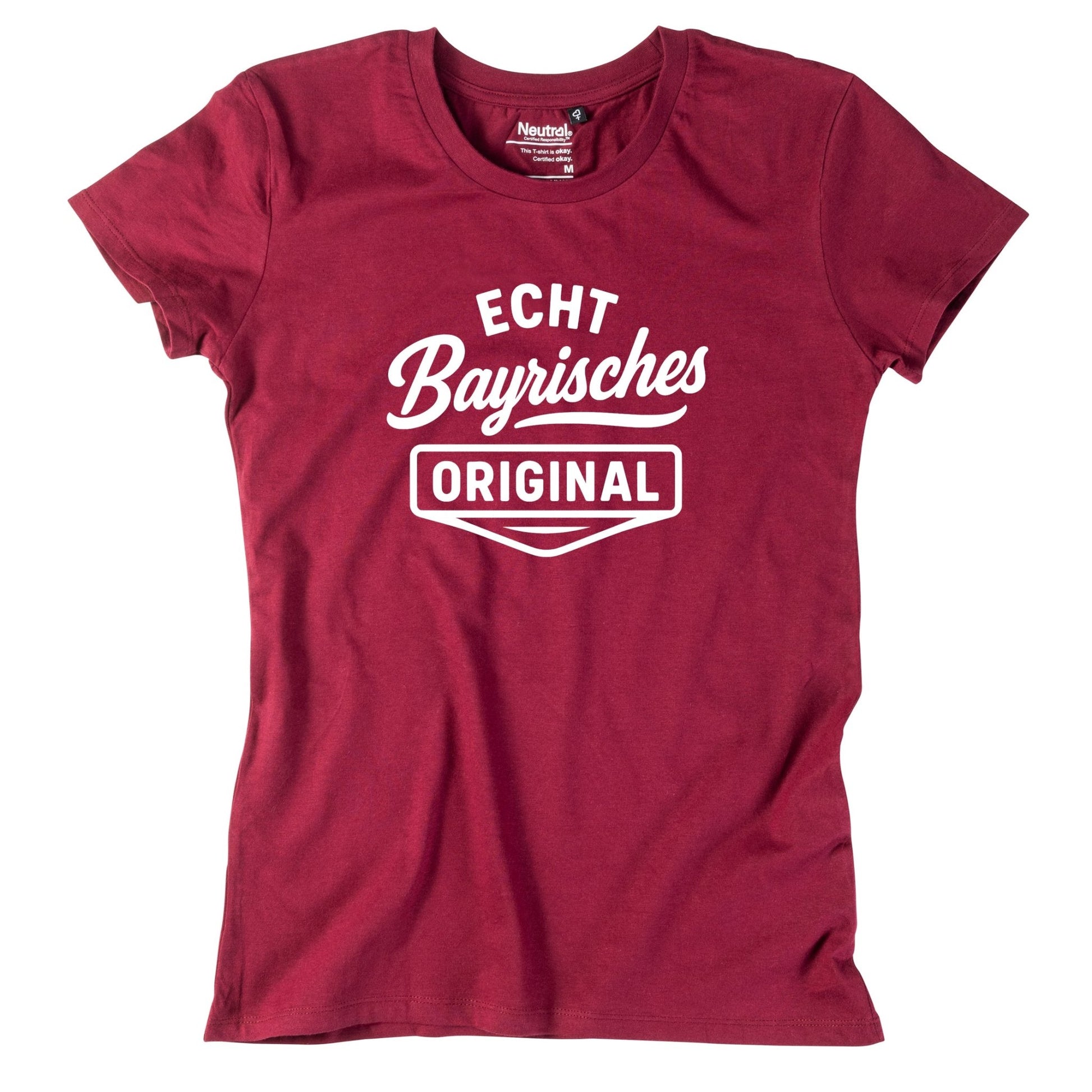 Damen - Shirt "Echt bayrisches Original" - meinherzschlag.de