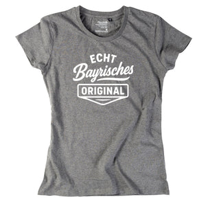 Damen - Shirt "Echt bayrisches Original" - meinherzschlag.de