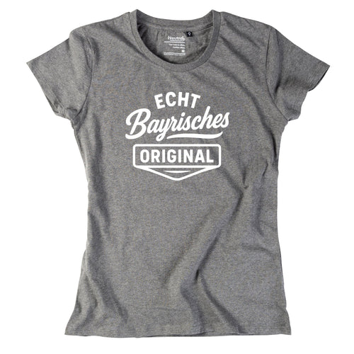 Damen - Shirt "Echt bayrisches Original" - meinherzschlag.de
