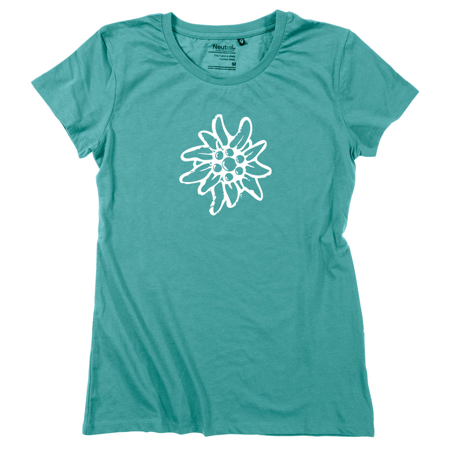 Damen - Shirt "Edelweiß" - meinherzschlag.de
