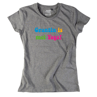 Damen - Shirt "Grantln is mei Yoga!" - meinherzschlag.de