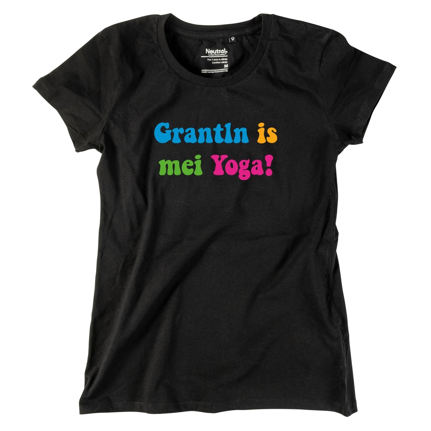 Damen - Shirt "Grantln is mei Yoga!" - meinherzschlag.de