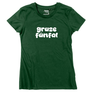 Damen-Shirt "gruze fünfal" von meinherzschlag – Produktbild 5 von 8.