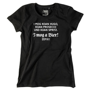 Damen-Shirt "I mog a Bier! ZEFIX!" von meinherzschlag – Produktbild 7 von 8.