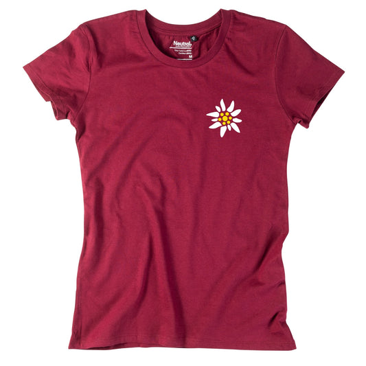Damen - Shirt "Kloans Edelweiß" - meinherzschlag.de