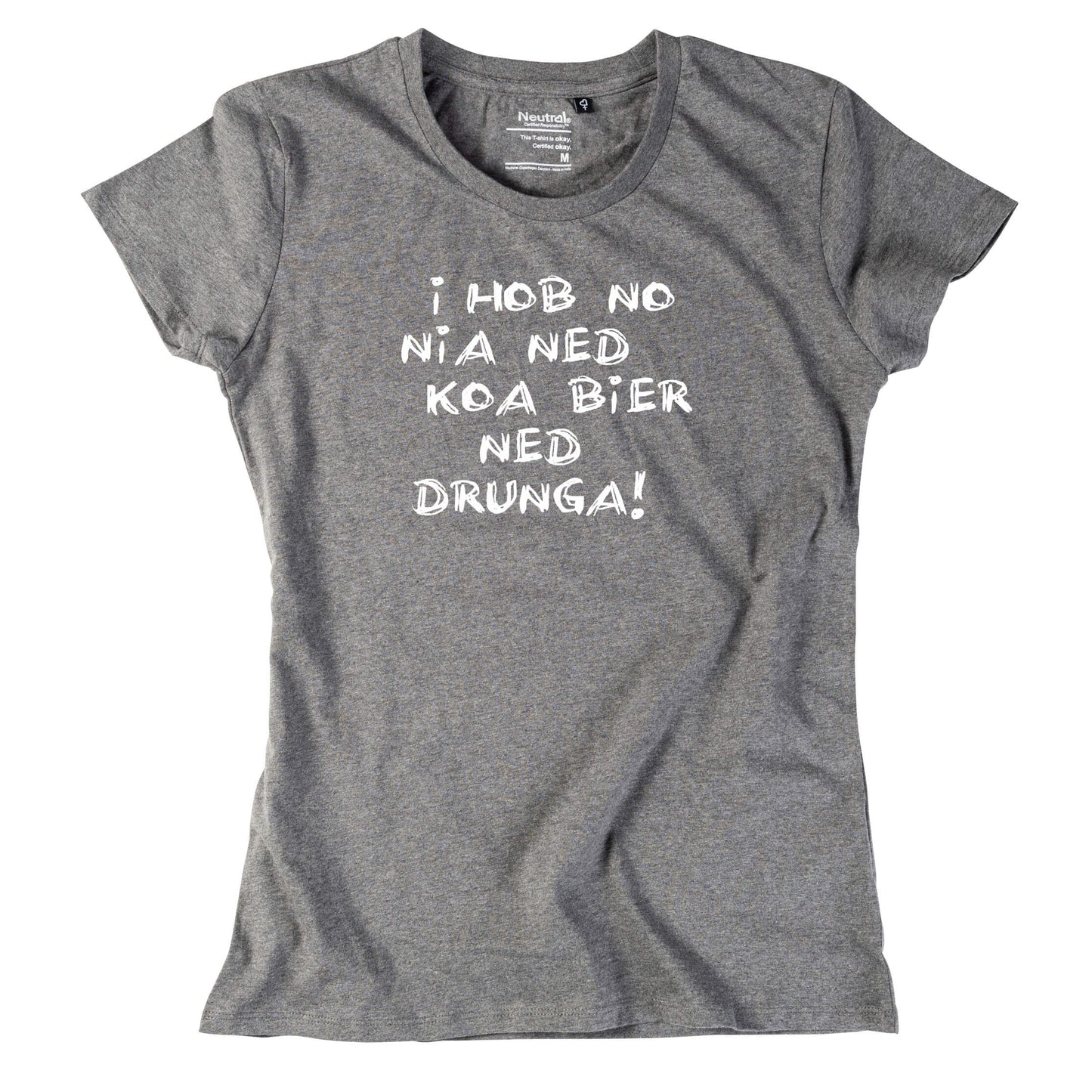 Damen - Shirt "Koa Bier ned drunga!" - meinherzschlag.de