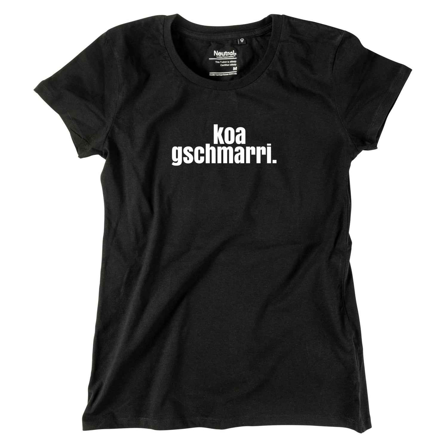 Damen - Shirt "koa gschmarri!" - meinherzschlag.de