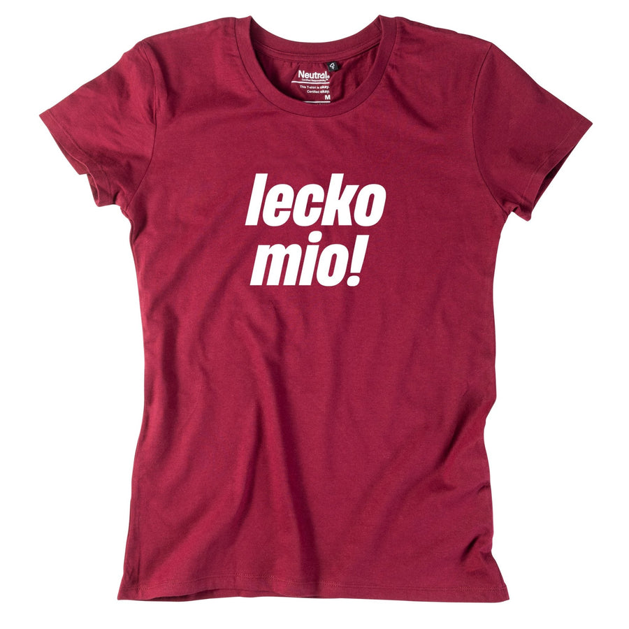 Damen - Shirt "lecko mio!" - meinherzschlag.de