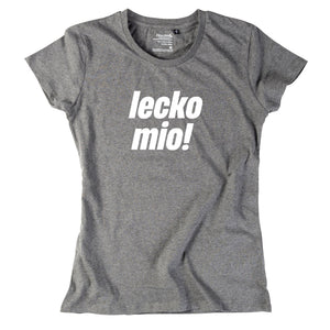Damen - Shirt "lecko mio!" - meinherzschlag.de