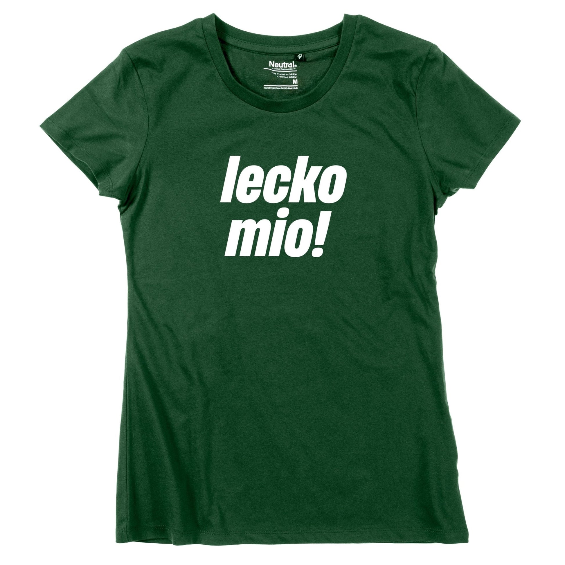 Damen - Shirt "lecko mio!" - meinherzschlag.de