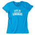 Damen - Shirt "Life is better with Leberkas" - meinherzschlag.de