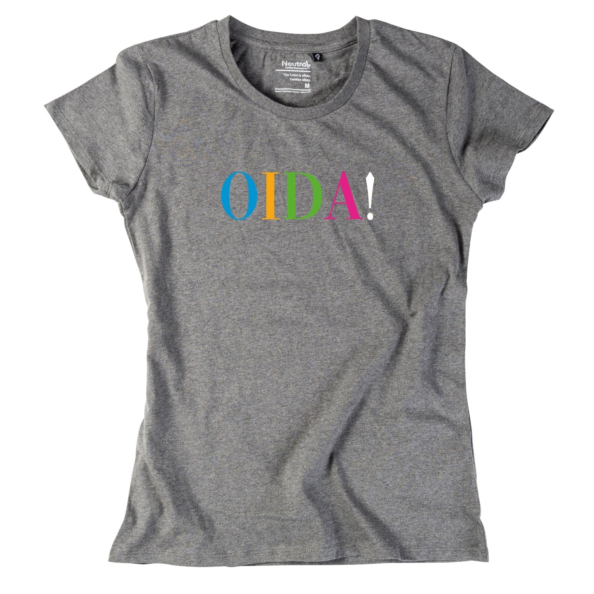 Damen - Shirt "OIDA!" bunt *Limited Edition* - meinherzschlag.de