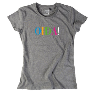 Damen - Shirt "OIDA!" bunt *Limited Edition* - meinherzschlag.de