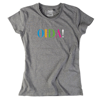 Damen - Shirt "OIDA!" bunt *Limited Edition* - meinherzschlag.de