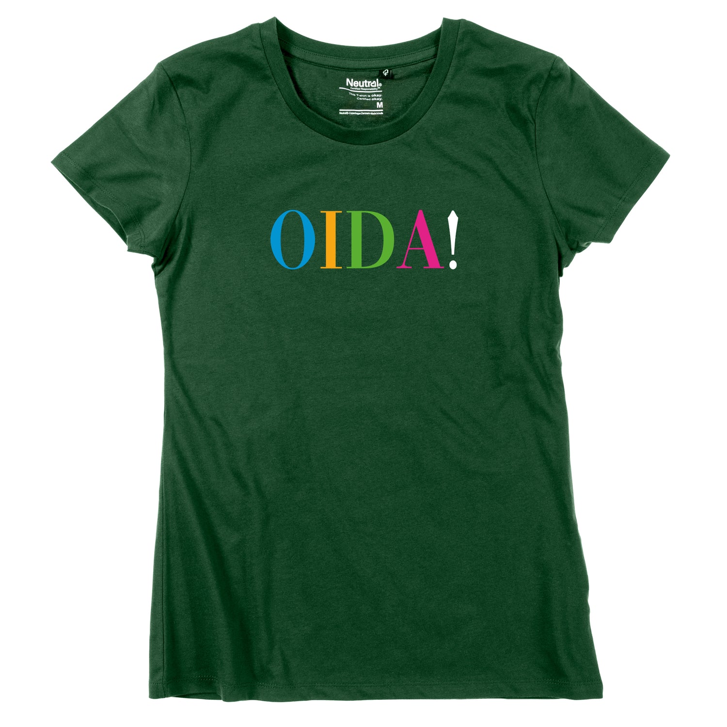 Damen-Shirt &quot;OIDA!&quot; bunt *Limited Edition*