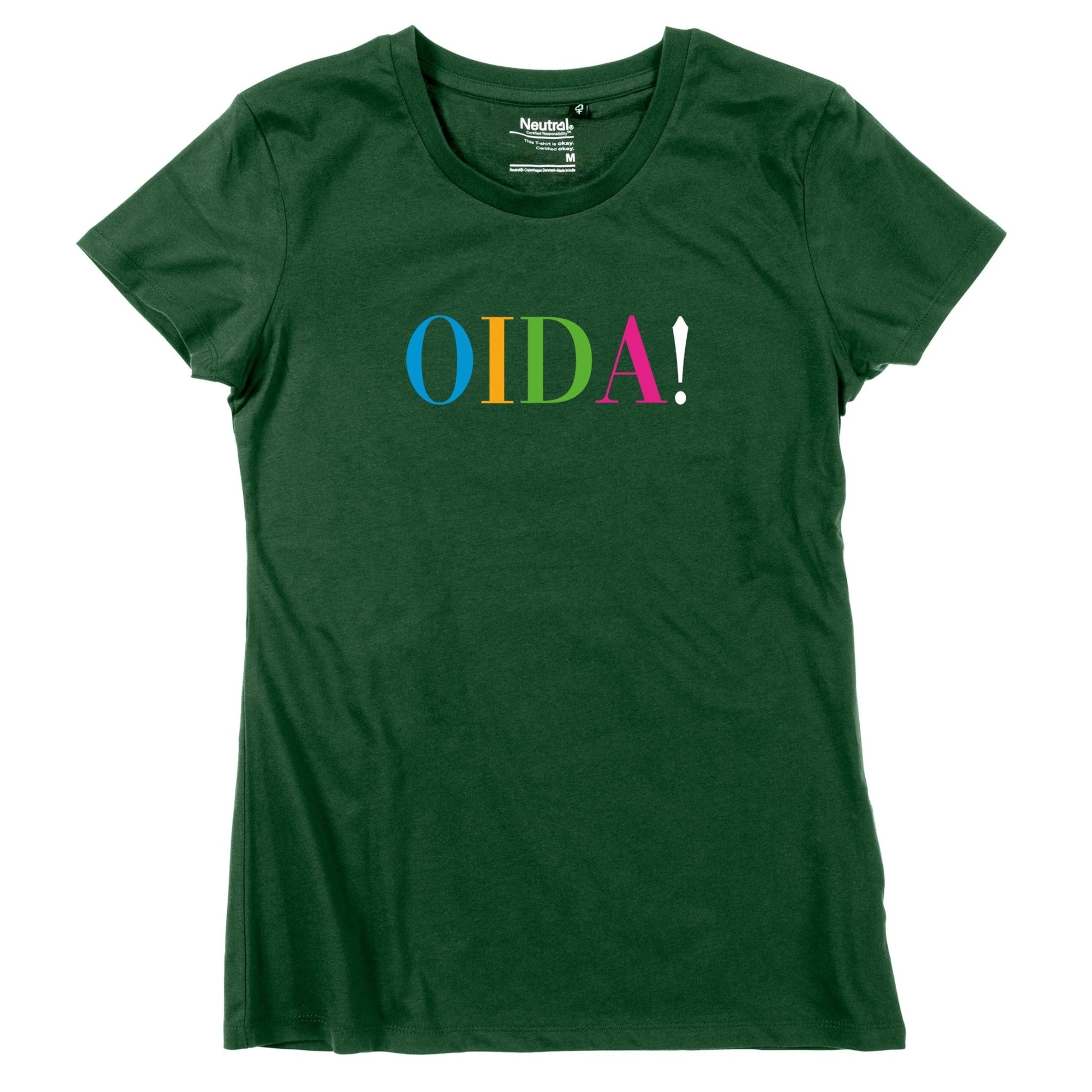 Damen - Shirt "OIDA!" bunt *Limited Edition* - meinherzschlag.de