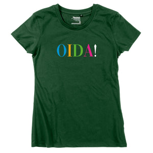 Damen - Shirt "OIDA!" bunt *Limited Edition* - meinherzschlag.de