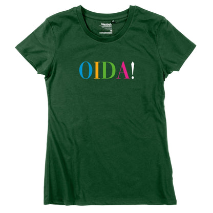 Damen - Shirt "OIDA!" bunt *Limited Edition* - meinherzschlag.de